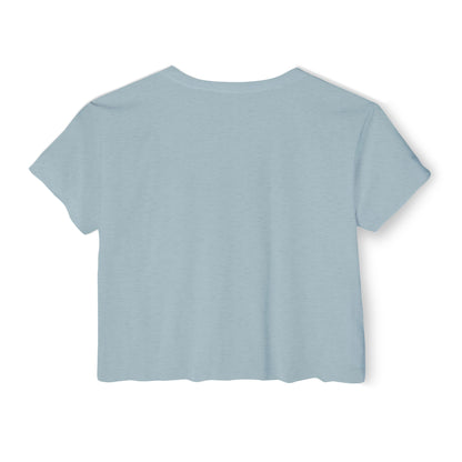 'I've got one more okay left' - Graphic Doll Face Crop Tee