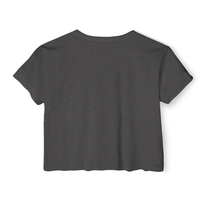 'I've got one more okay left' - Graphic Doll Face Crop Tee