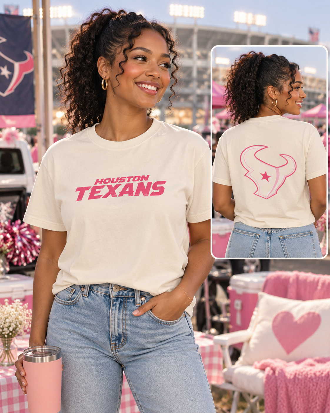 H-Town Gameday Boxy Tee