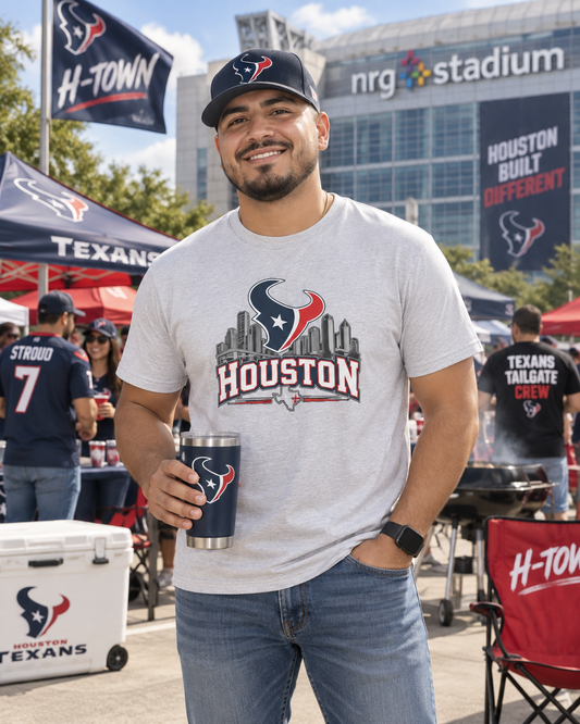 Houston Gameday Skyline Tee
